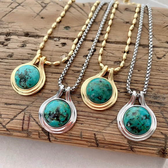 QUINTIN TURQUOISE NECKLACE