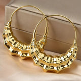 ELLA TEXTURED HOOPS