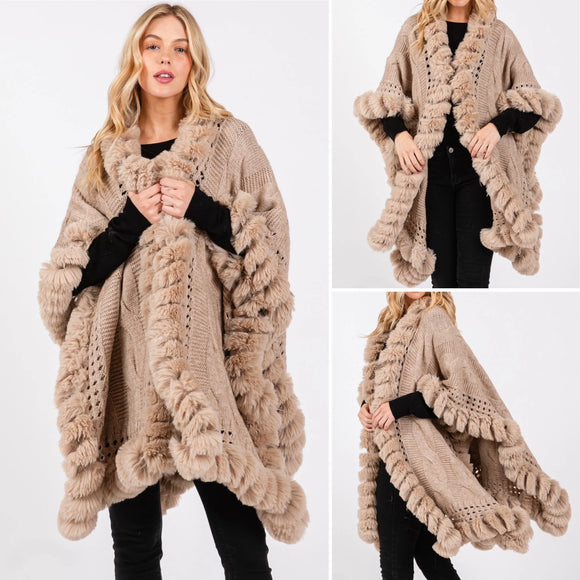 SWEATER LUXE PONCHO