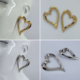 VIVECA HEART JUMBO STUDS