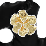 NIKKI JUMBO FLOWER STUD EARRING