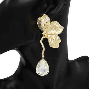 FRANCHESCA FLORAL DROP EARRINGS