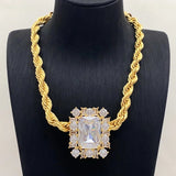 DASHING DIAMOND NECKLACE SET