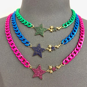 SUMMER STAR GLAM NECKLACE