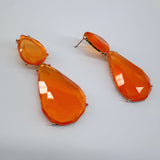 NEON TEARDROP EARRING