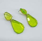 NEON TEARDROP EARRING