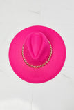 Fame Keep Your Promise Fedora Hat in Pink